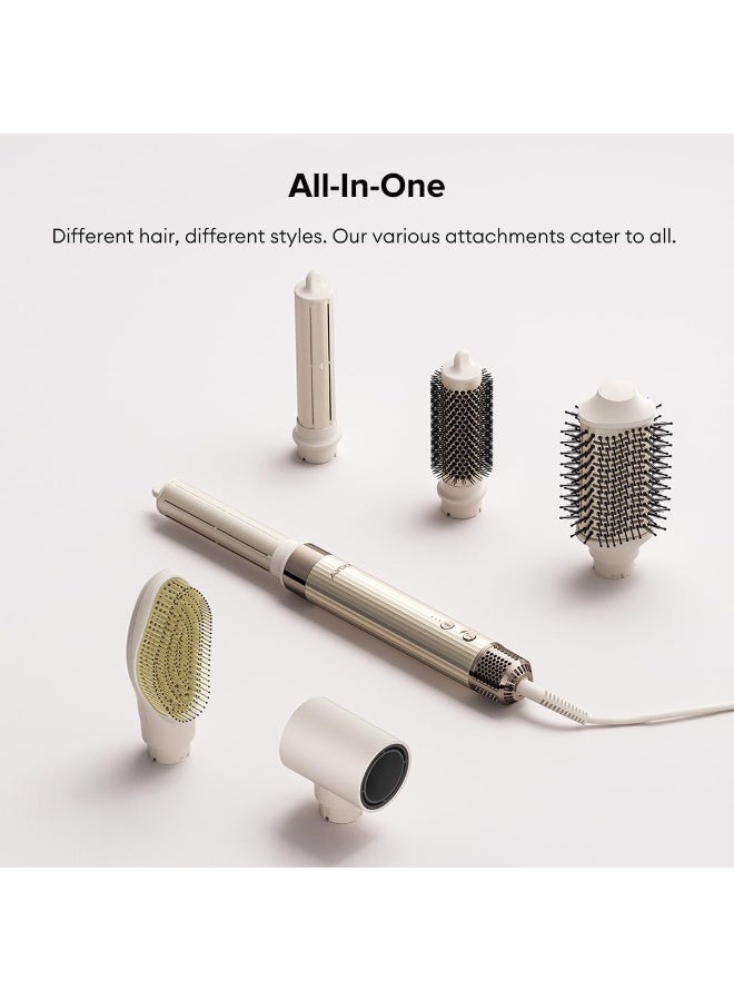 Airbot Hyperstyler &Dryer Hair Straightening Set with Styler and Wrap, Professional Hair Tools for Curly Hair - Image 3